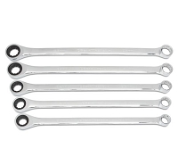 GearWrench 85987 - 5 Piece GearBox Metric Add On Double Box Ratcheting Wrench Set